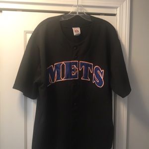 New York Mets Black Team Jersey adult XL